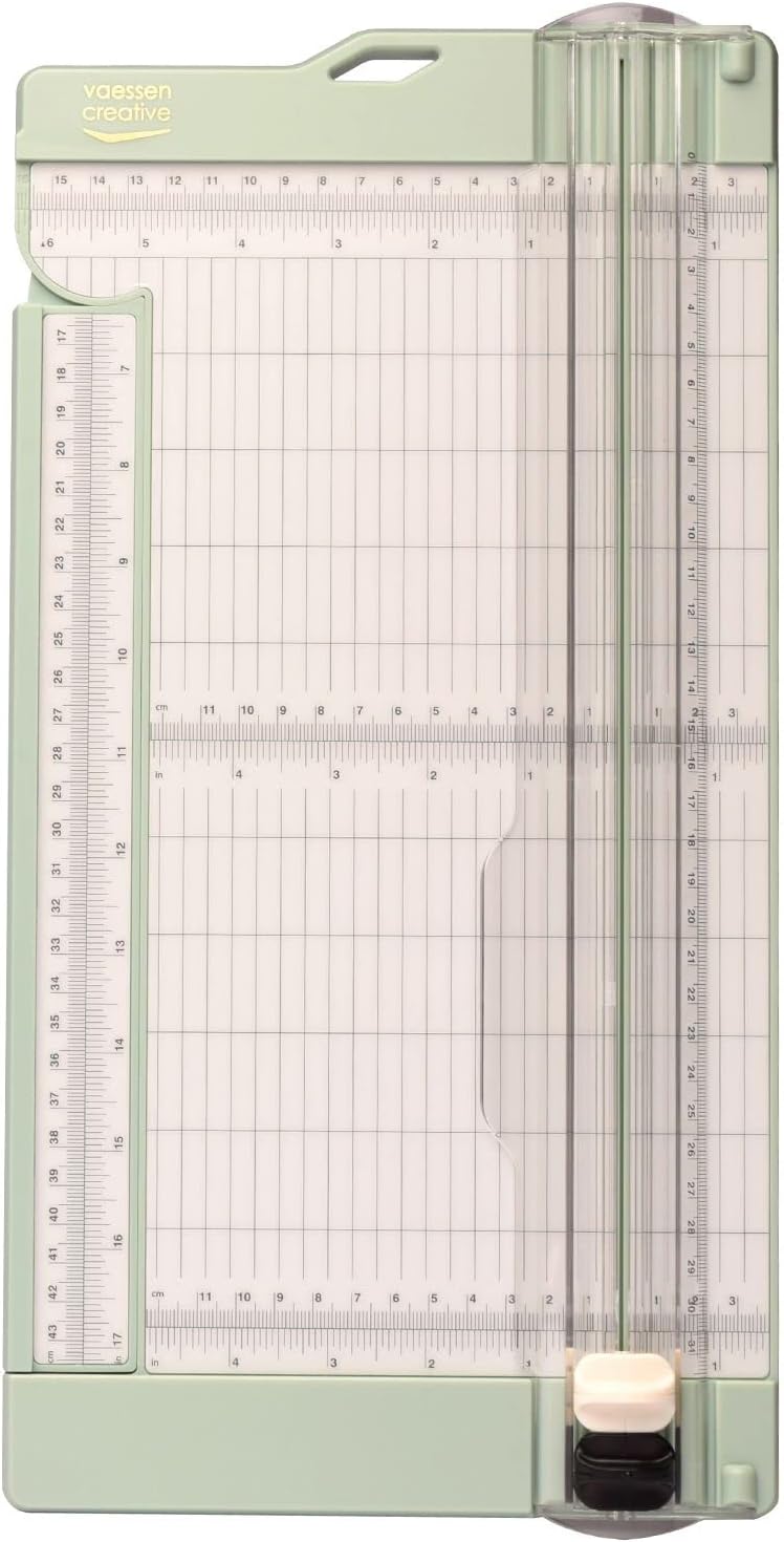 Vaessen Creative Trimmer and Scoring Board 6" for Scrapbooking, Cardmaki...