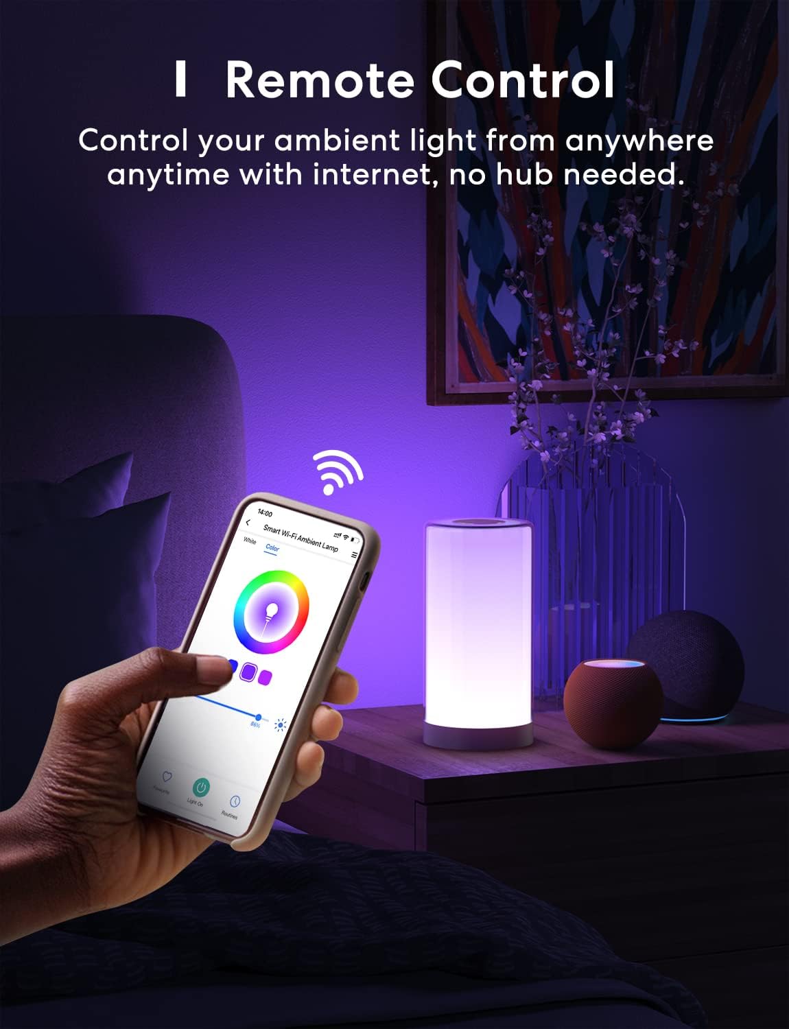 meross Smart Table Lamp, Compatible with Apple HomeKit and Amazon Alexa