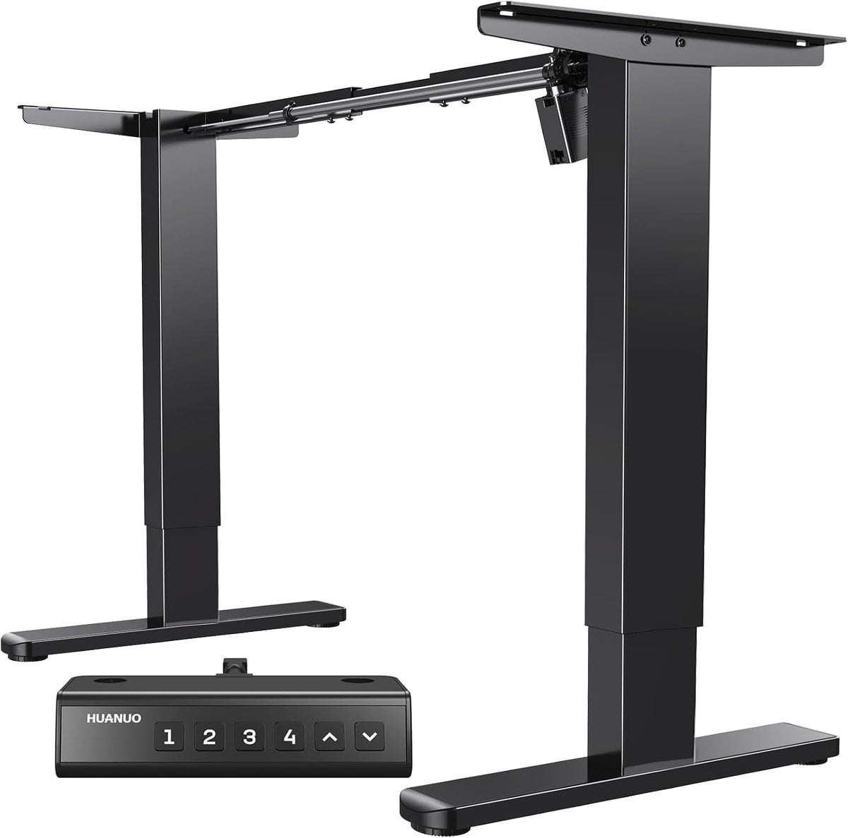 HUANUO Standing Desk Frame with Brushless Motor for Max 75 x 35 inch Tops