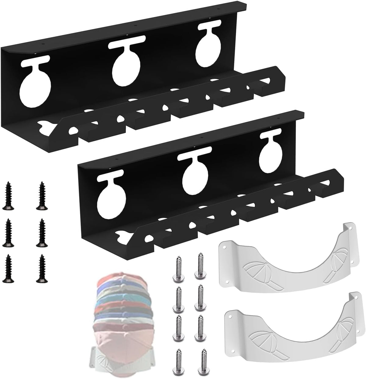 Desk Cable Management, U-Channel Cord Box, Metal Under Cable Management Tray,...
