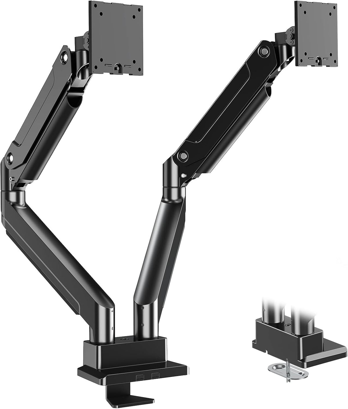 MOUNT PRO Dual Monitor Stand for Up to 44 lbs Ultrawide Screens Max 49 Inch, ...