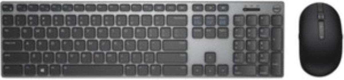 Dell KM717 Premier Wireless Keyboard and Mouse, Gray