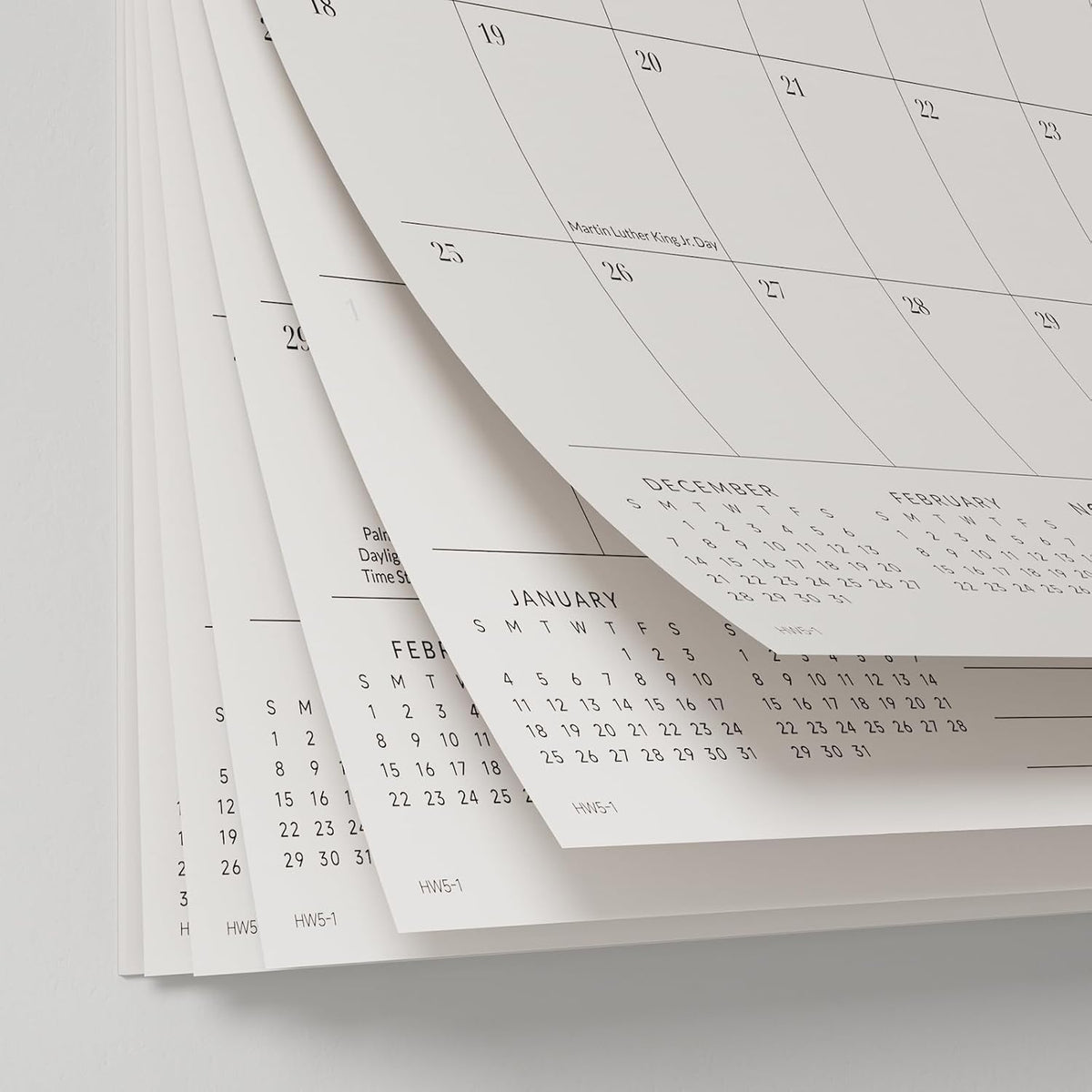 Jotsome Large Wall Calendar 2026-2027, Monthly Wall Calendar 17"x22"