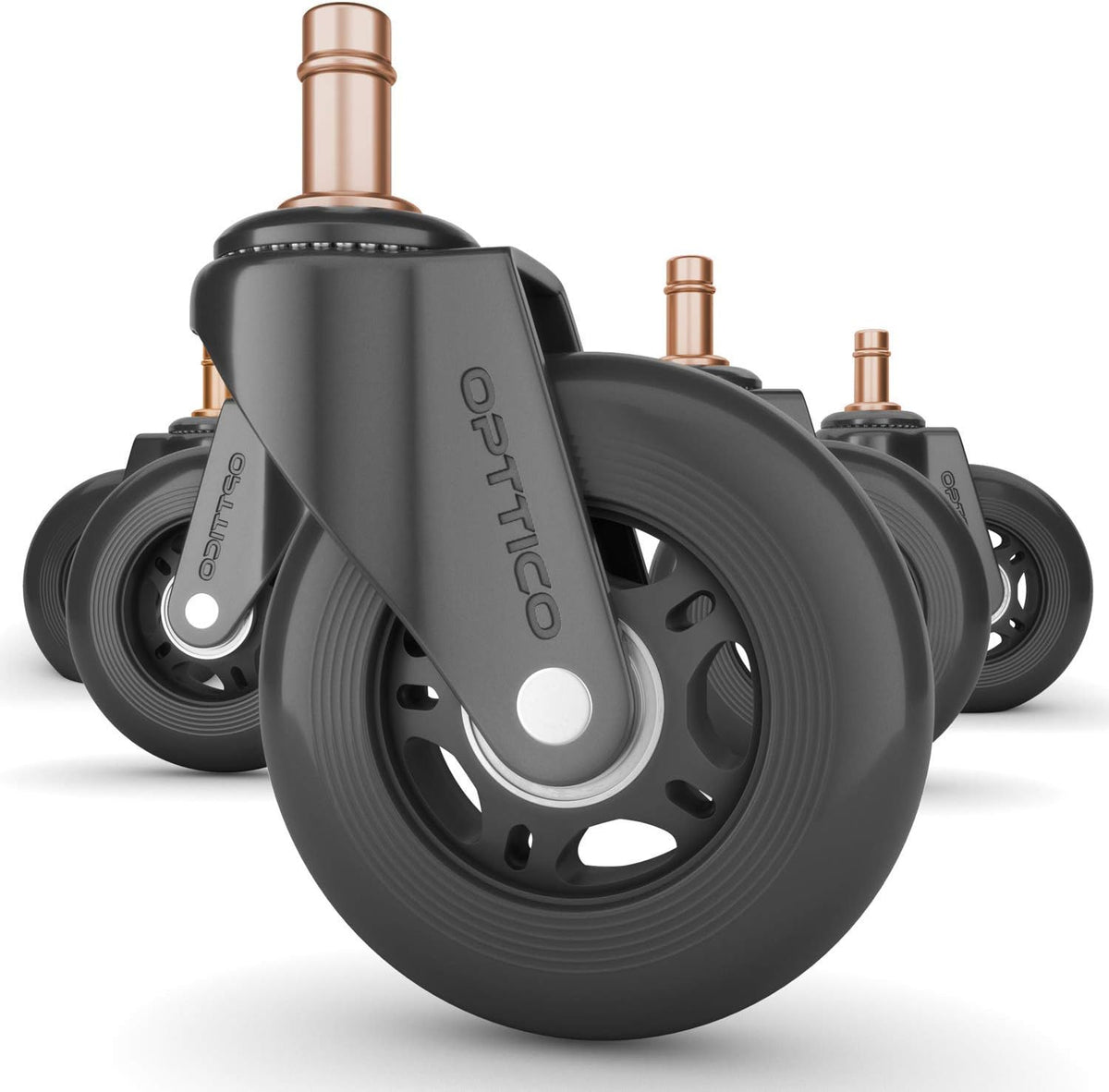 Office Chair Wheels | FIT IKEA Chairs ONLY| Soft 3" Computer Chair Caste...