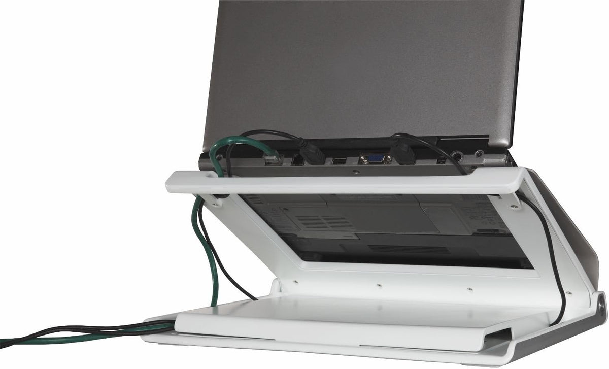 Humanscale L6 Notebook Manager - White/Silver