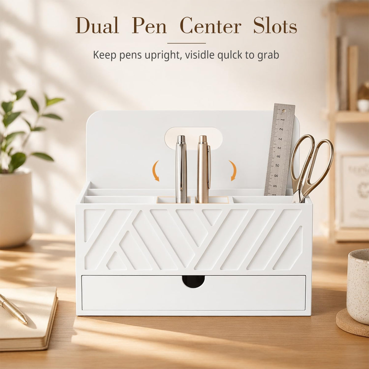 Mail Organizer Countertop, Stationery Accessories File Sorter, Bill Holder
