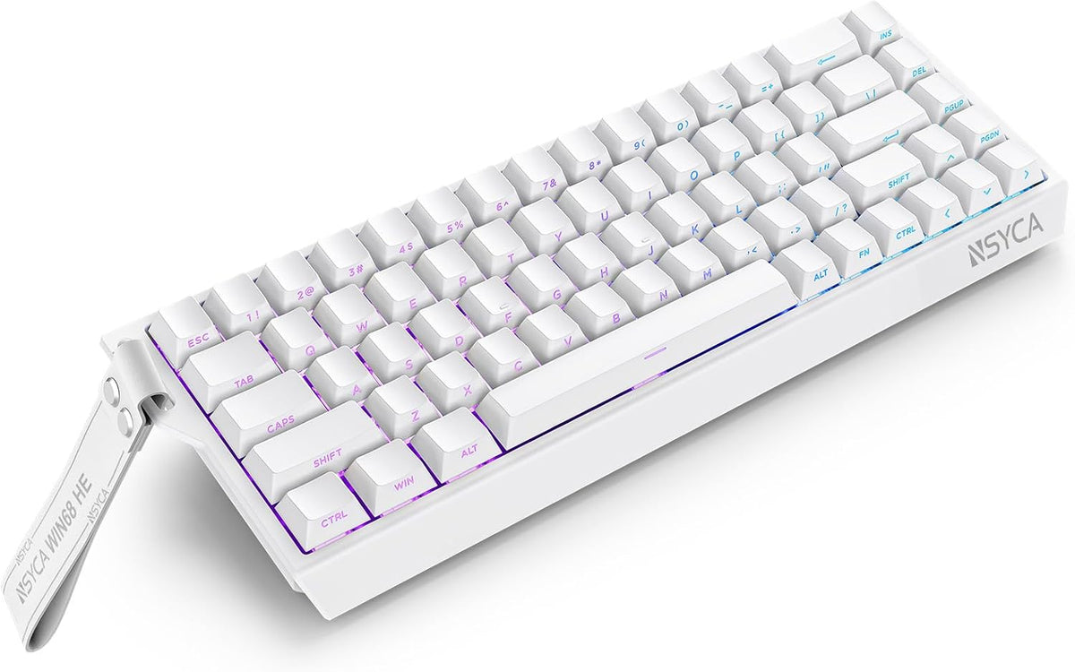 WIN68 HE Hall Effect Keyboard, Rapid Trigger Magnetic Gaming Keyboard, 8000Hz...