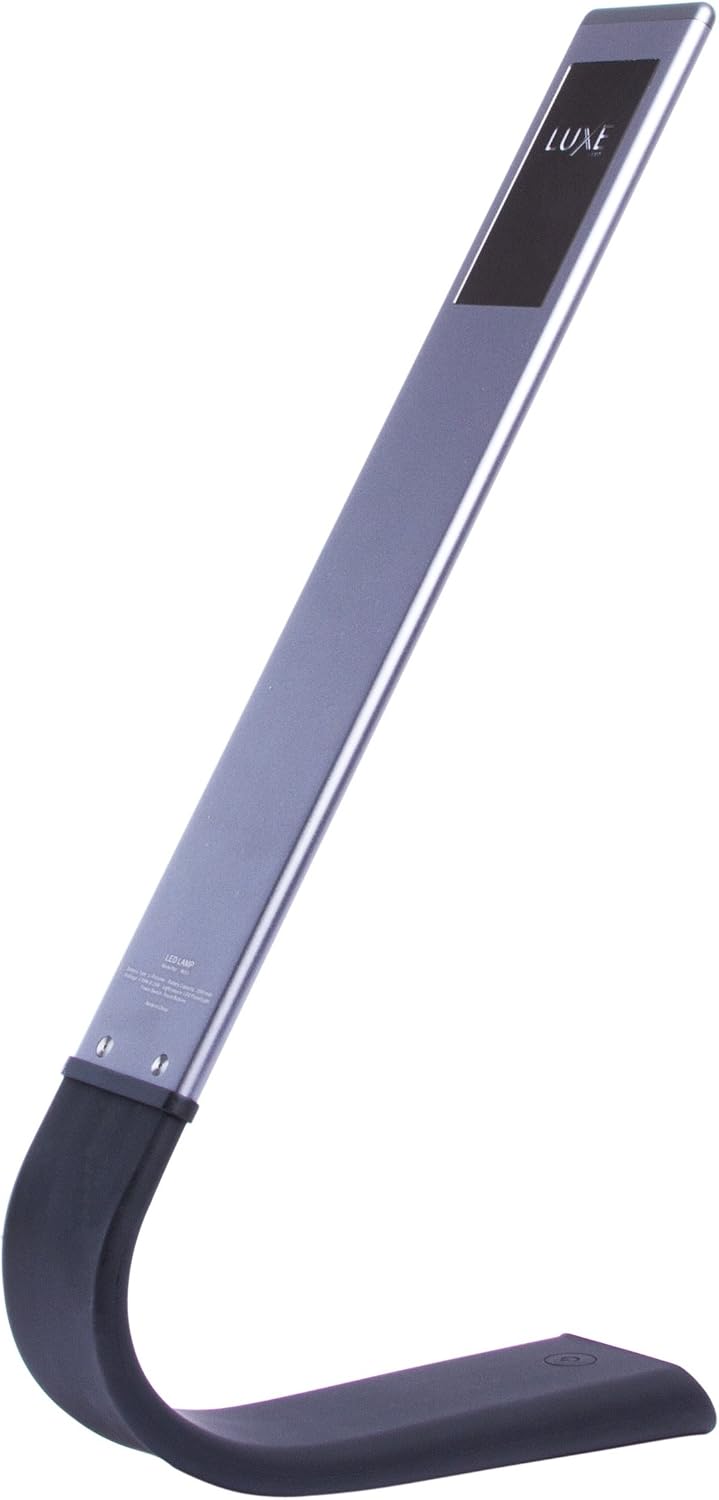 Luxe Cordless Eye Friendly LED Desk Lamp, USB Rechargeable, Up to 40 Hours of...
