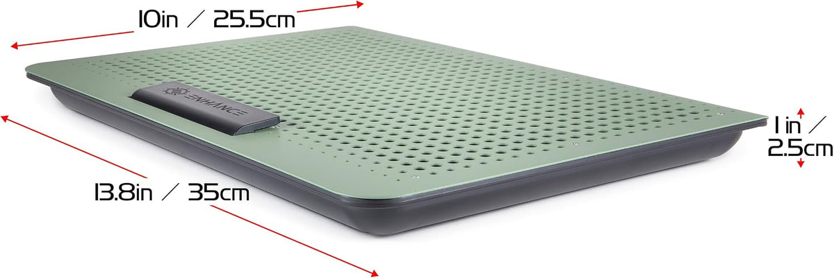 ENHANCE Aluminum Laptop Cooling Pad, 6-Fan Laptop Cooler Stand for 17 Inch La...
