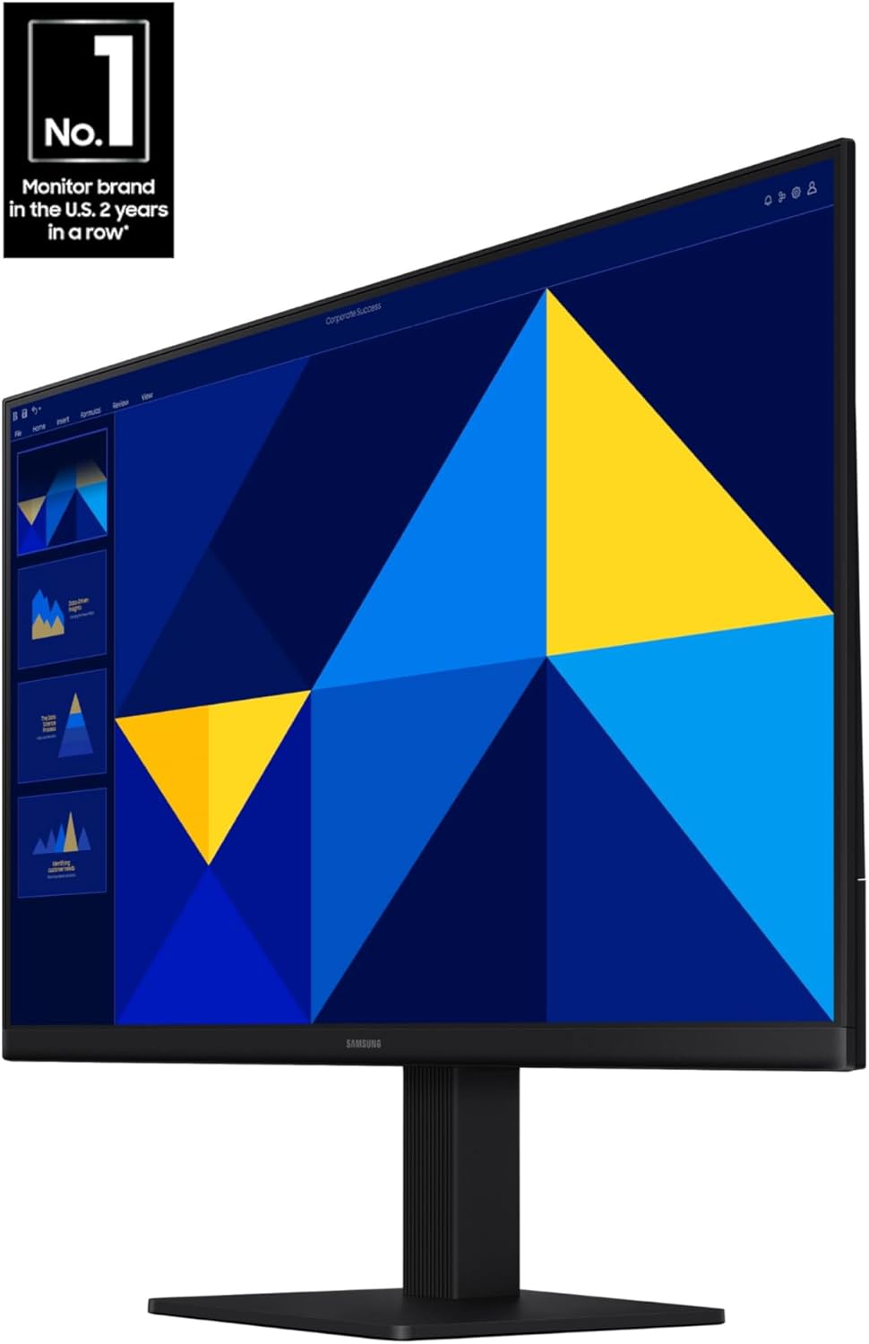Samsung 24" (S30GD) Essential Monitor with IPS Panel and Tilt Only Stand