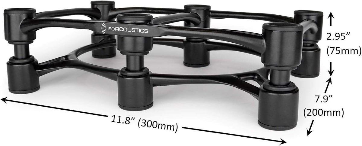 IsoAcoustics Aperta Series Isolation Speaker Stands with Tilt Adjustment: Ape...