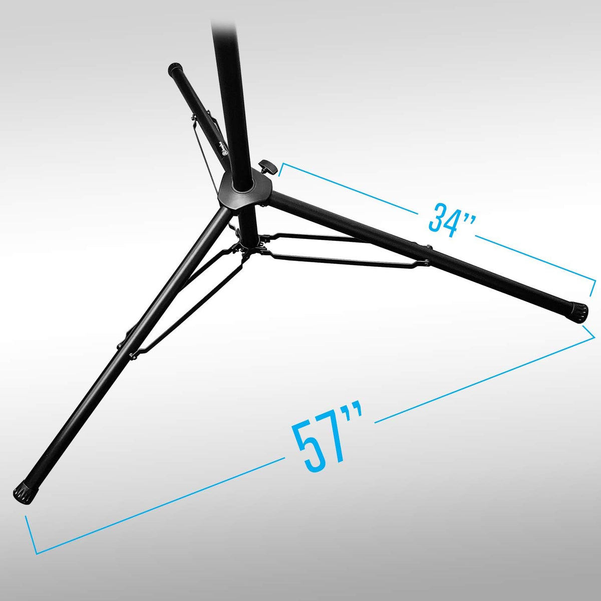 AxcessAbles Heavy-Duty DJ Stands with Carry Bag | 175LB Load Capacity | Crank...