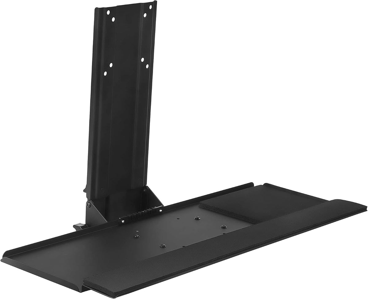 Mount-It! Monitor and Keyboard Wall Mount, Height Adjustable Standing VESA Ke...