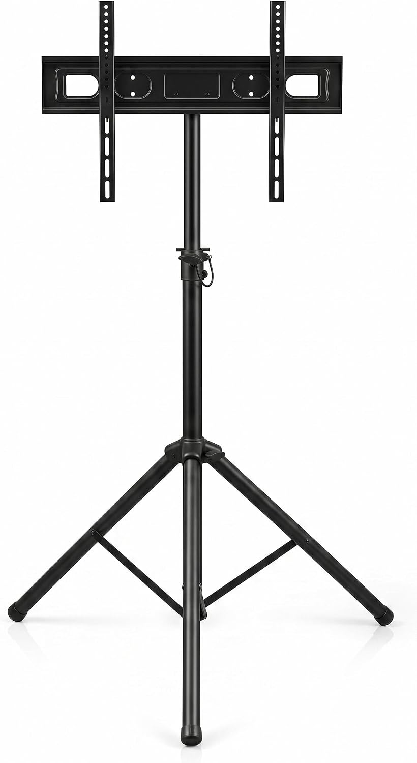Pyle TV Stand with Mount Portable Tripod for 32–75 Inch TVs