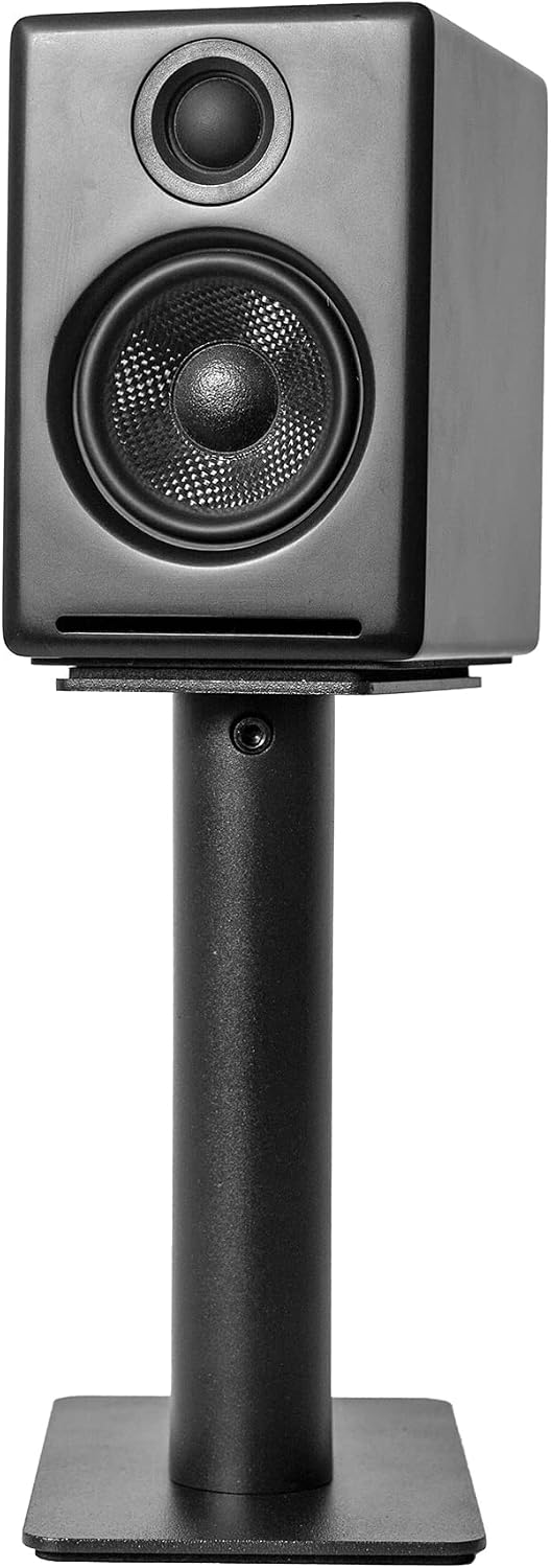 Kanto SP9 Rising Desktop Speaker Stands for Small/Medium Bookshelf Speakers &...