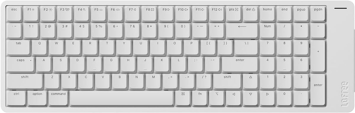 LOFREE Flow2 Low-Profile Mechanical Keyboard, Aluminum Alloy with Surfer Line...