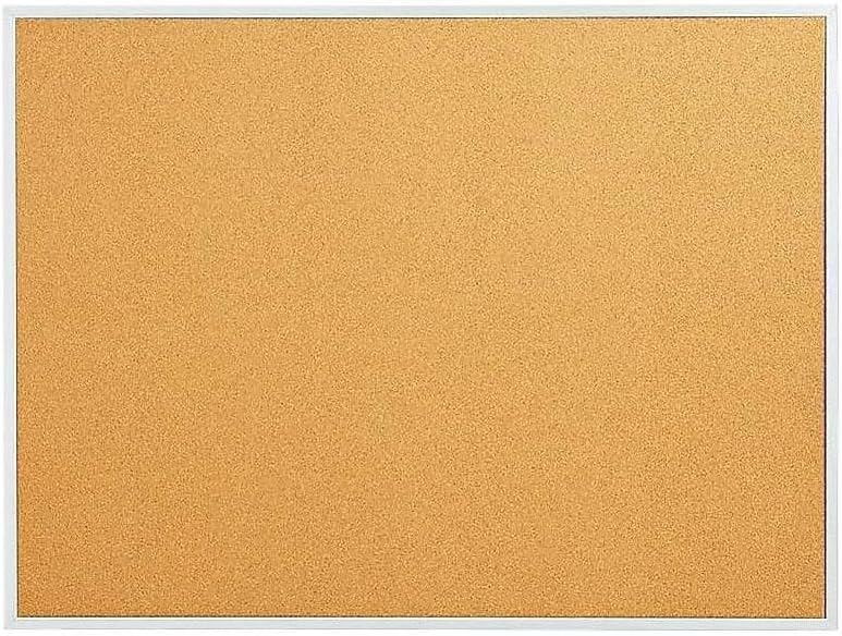 Staples Cork Bulletin Board, 3x2 Feet, Oak Frame, Self-Healing