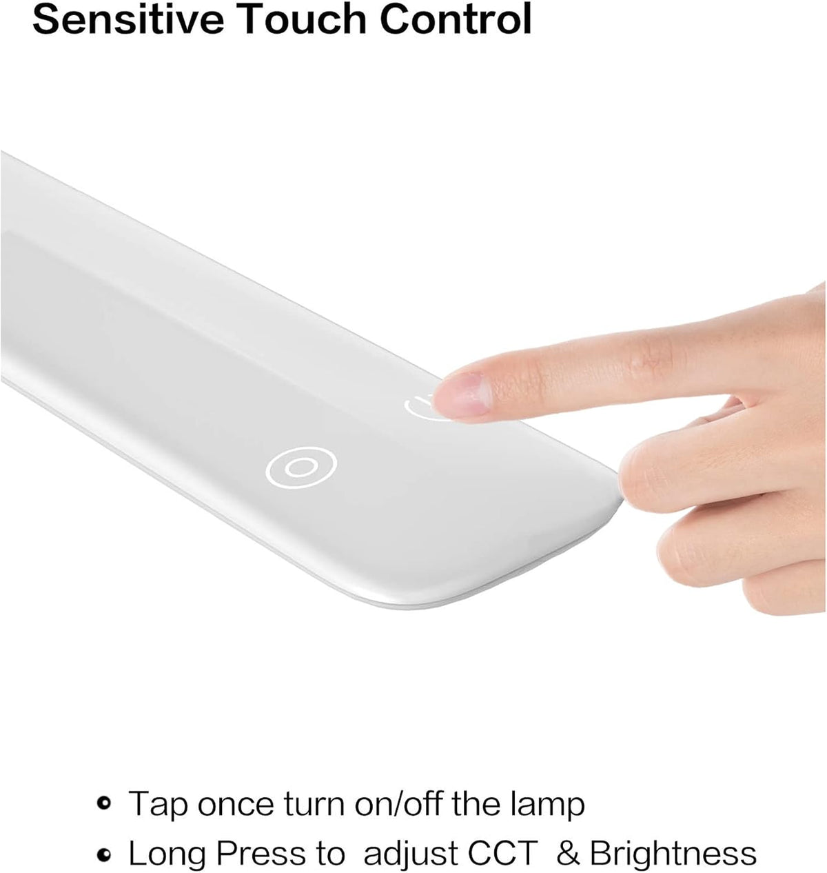 LED Desk Lamp With Clamp, 10W Gooseneck Lamps Touch Control,Swing Arm Clamp L...