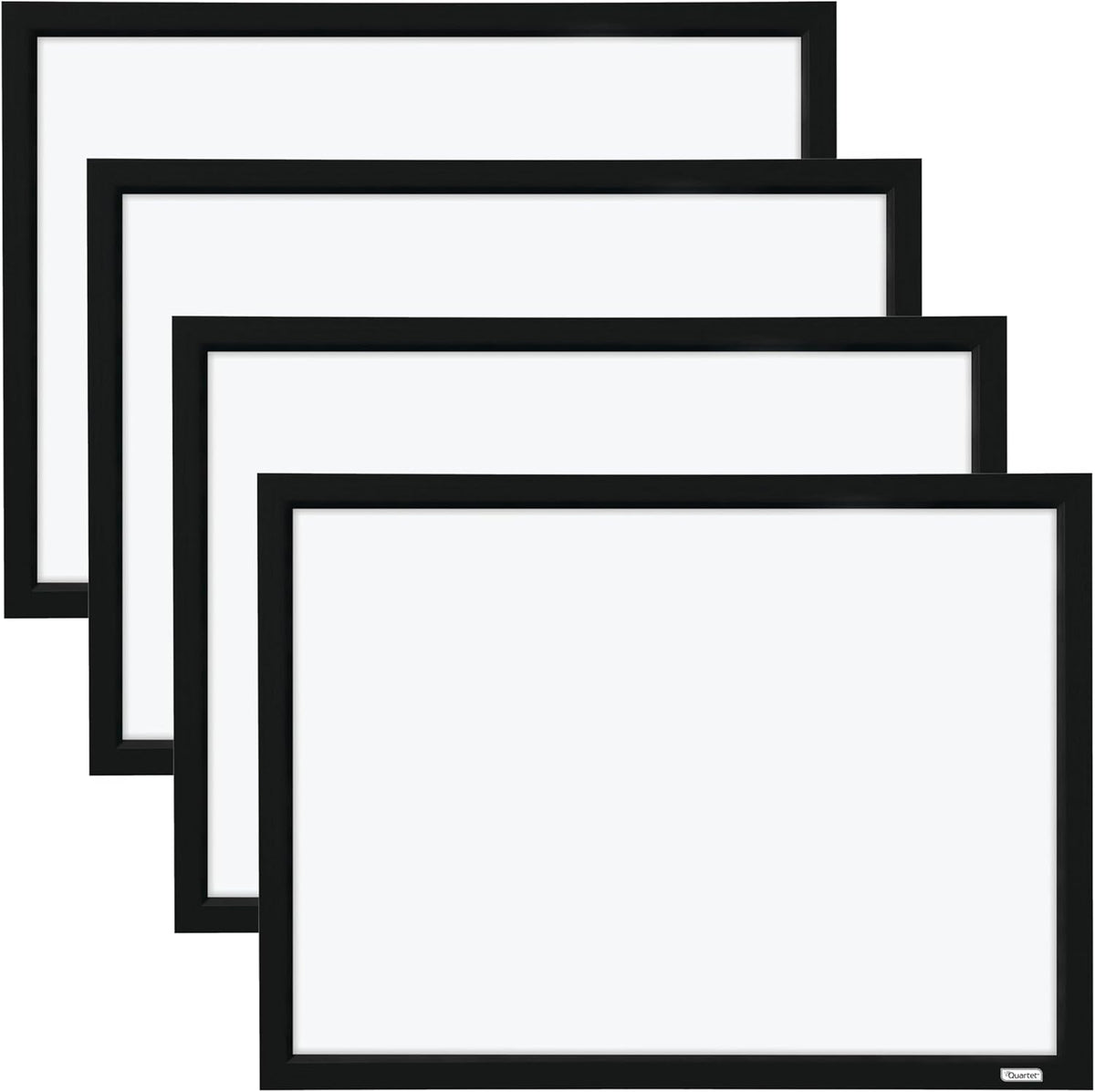 Quartet Whiteboard, Dry Erase Board, Magnetic, 17" x 23", White Boa...