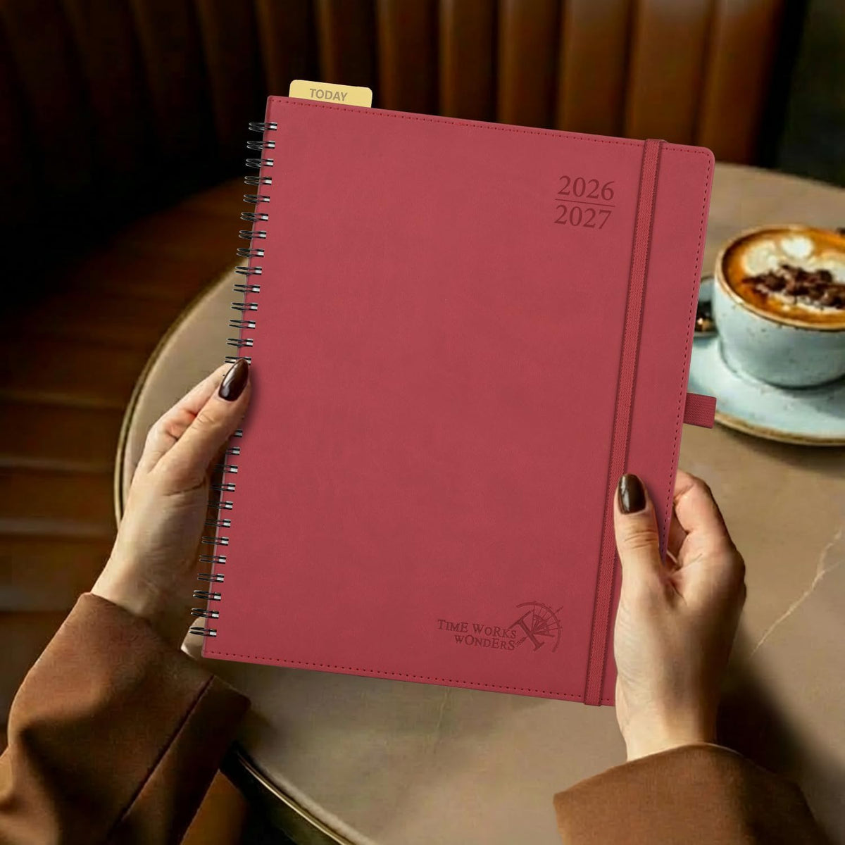 POPRUN 2027 Planner, 8.5'' x 10.5'', Weekly and Monthly Daily...