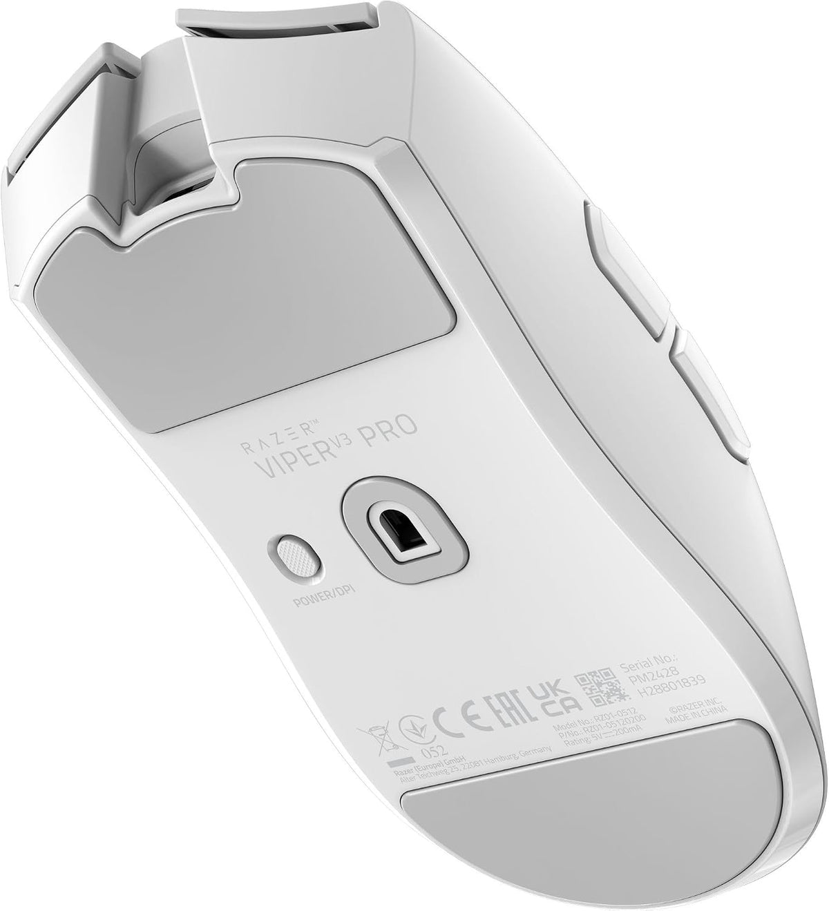 Razer Viper V3 Pro Wireless Esports Gaming Mouse, 55g Lightweight, White