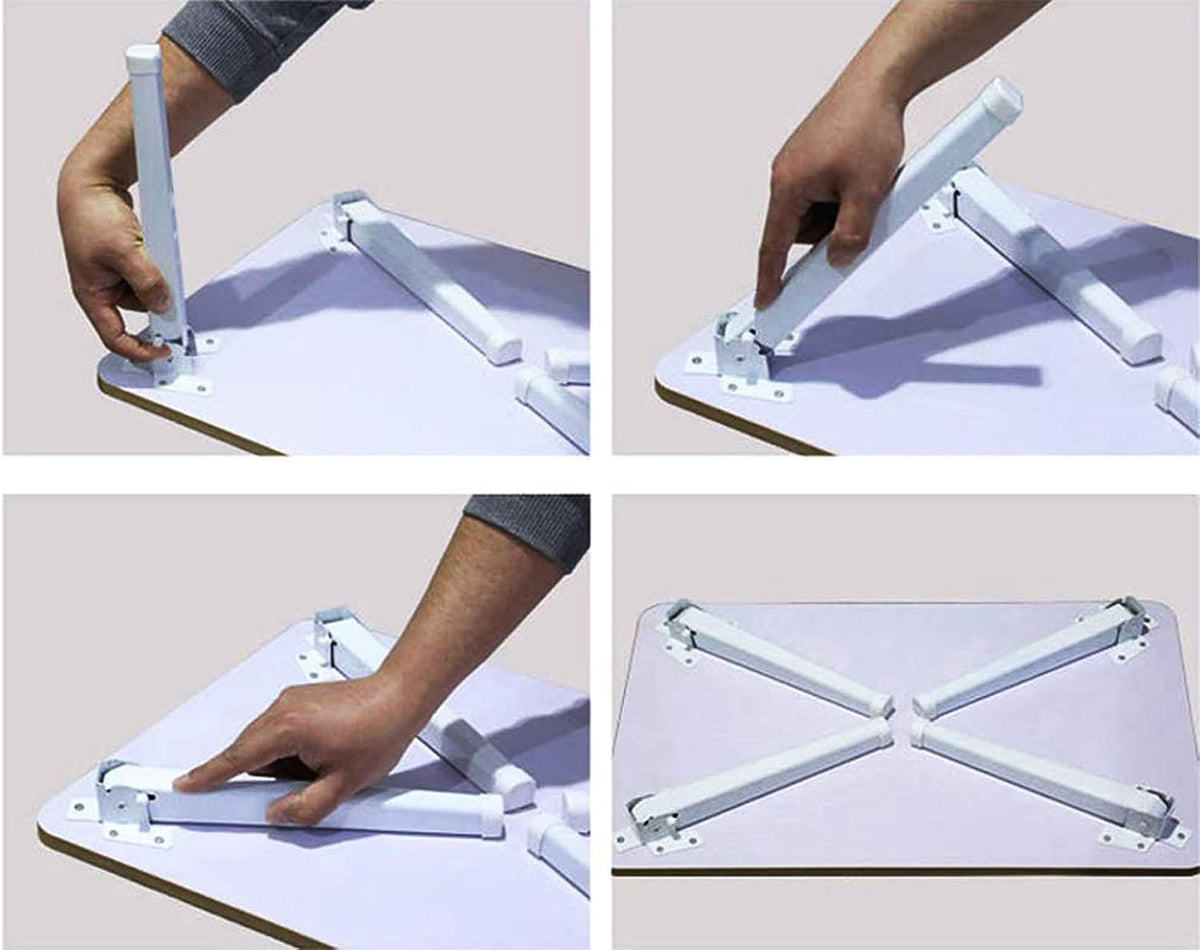 Foldable Laptop Desk for Bed, Bed Laptop Table, Foldable Portable Lap Bed Tra...