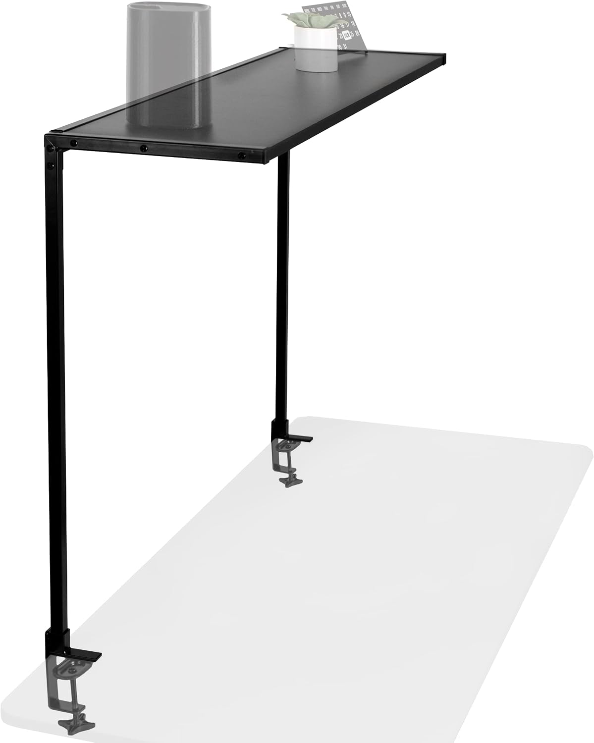 VIVO Clamp-on 42 in Overhead Desk Shelf Mount