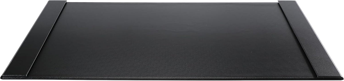 34" x 20" Leather Desk Blotter with Side Rails for Writing Leather ...