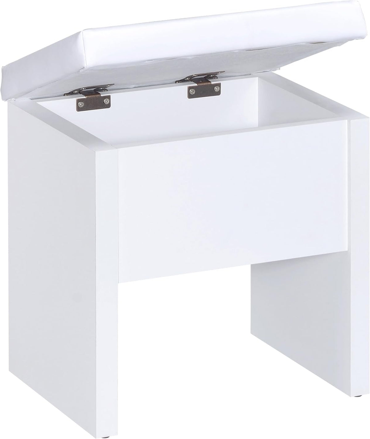 Coaster Harvey Rectangular 1-Drawer Vanity Table Set, White 300290