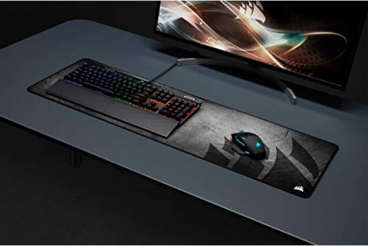 Corsair MM300 PRO Premium Spill-Proof Cloth Gaming Mouse Pad – Extended - Mul...