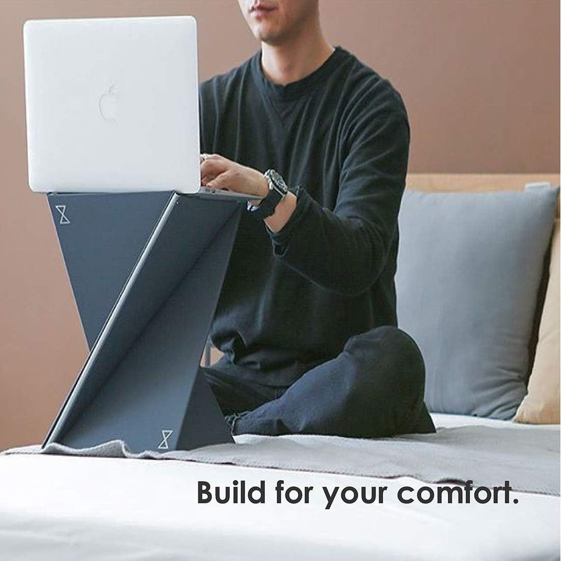 DesignNest Levit8 Portable Standing Desk Work Station Foldable Sit to Stand L...