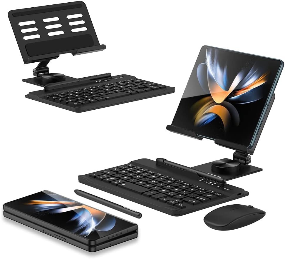 for Samsung Galaxy Z Fold 7/6/5/4/3 Adjustable Stand for Desk, Fully Foldable...