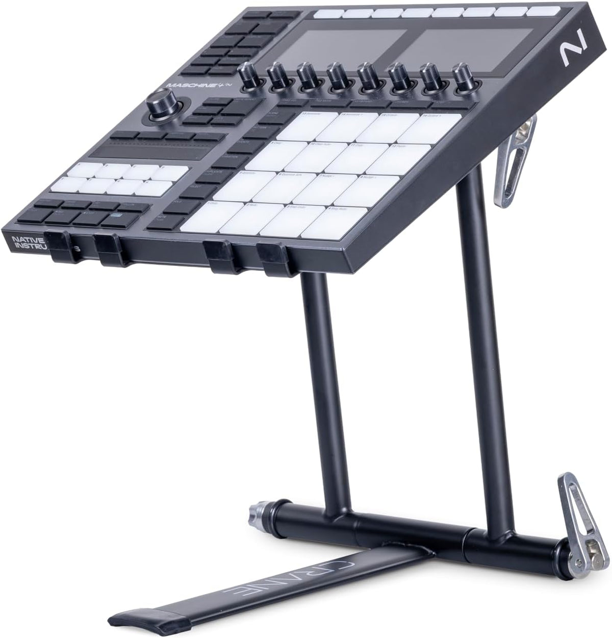 Plus DJ Stand for Laptops, Tablets and Controllers with Nylon Carry Bag, Grap...