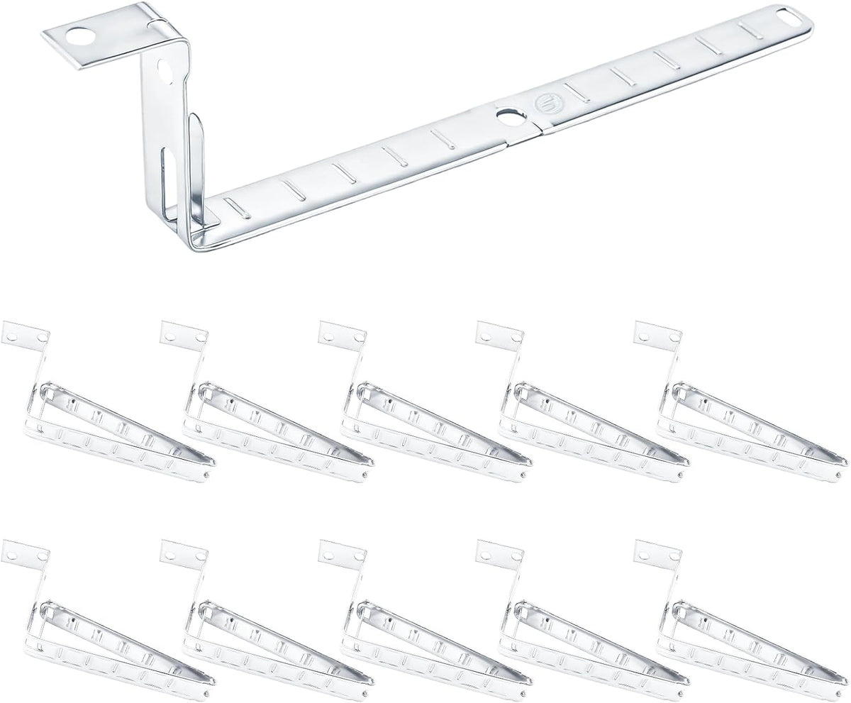 100-Pack Stud Wall Mounting Cable Support, Galvanized Steel Wall-Mounted Supp...