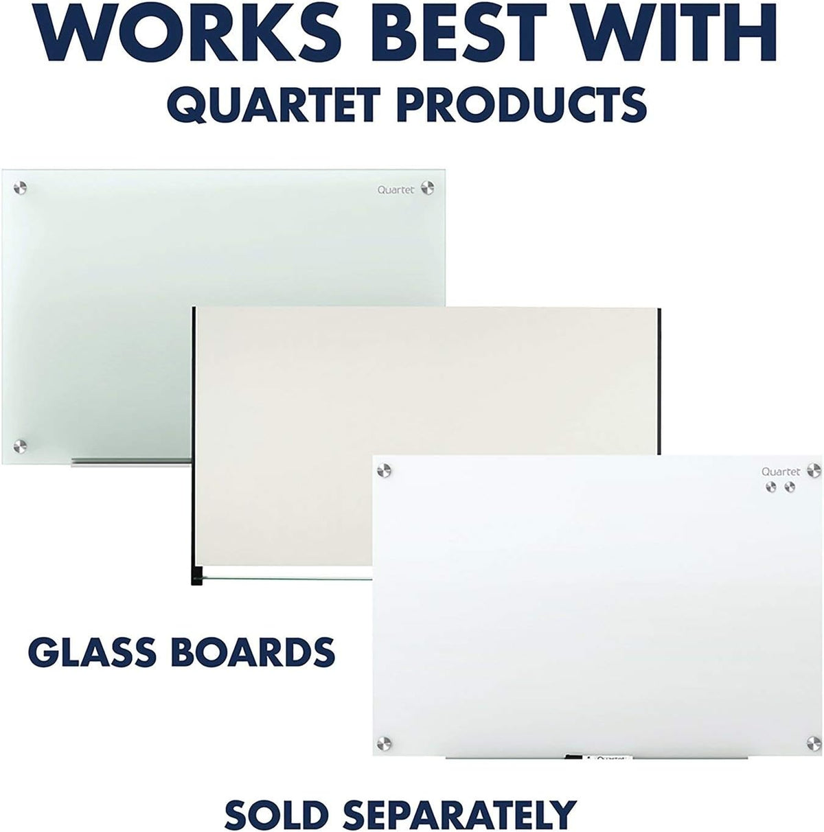 Quartet Strong Magnets for White Boards, Rare Earth Magnet for Glass Whiteboa...