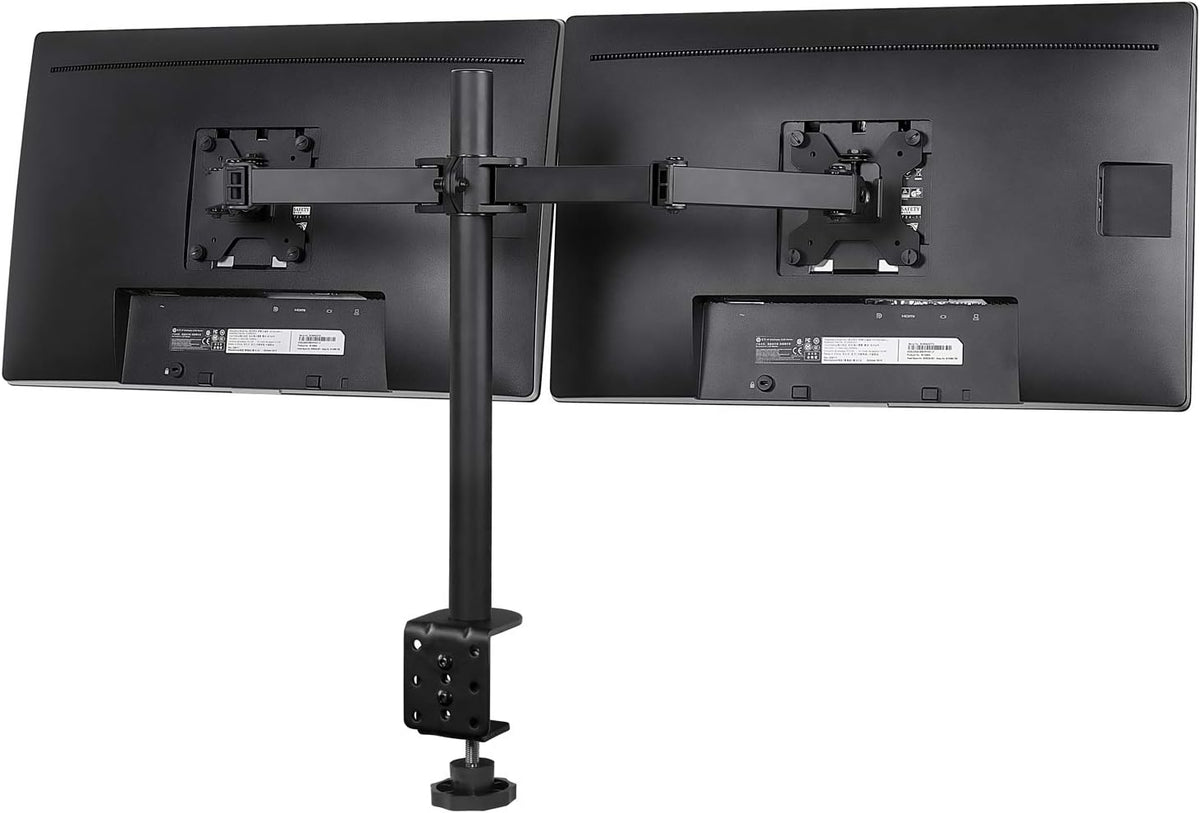 Mount-It! Dual Monitor Desk Stand, 19-32" Screens