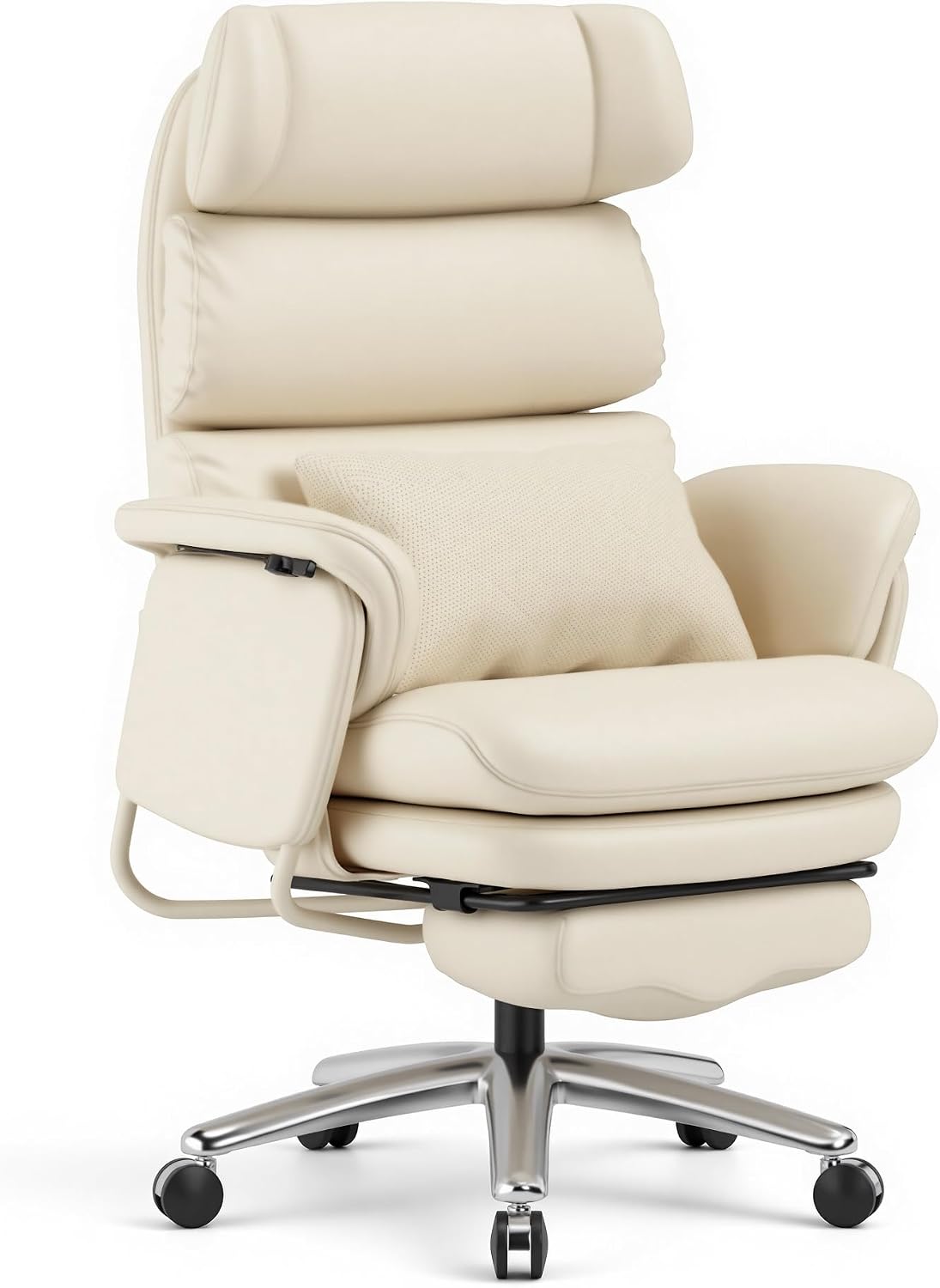 FLEXISPOT HC4-Pro Reclining Office Chair with 90-165° Infinite-Level, Beige