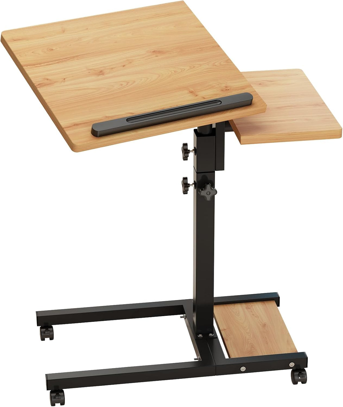 TigerDad Mobile Adjustable Height Laptop Stand PC Computer Portable Notebook ...
