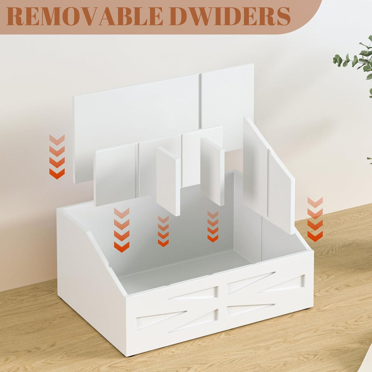 Large Mail Organizer Countertop,Farmhouse Desk and Kitchen Countertop Storage...