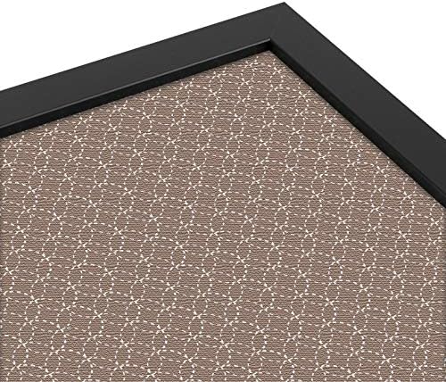 PinPix 24x16 Inch Cork Bulletin Board. This Decorative Framed Pin Board Comes...