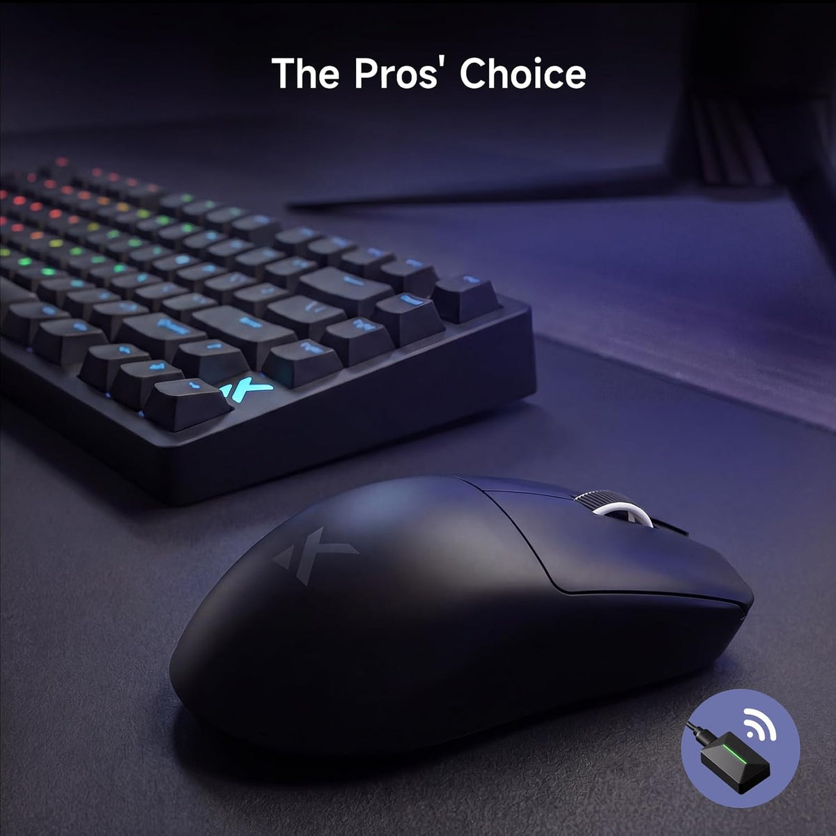 MCHOSE L7 Pro Wireless Gaming Mouse Super Light 39g with 8K Receiver