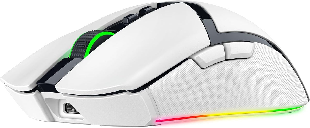Razer Cobra Pro Wireless Gaming Mouse, 2.4Ghz, BT, USB-C, White