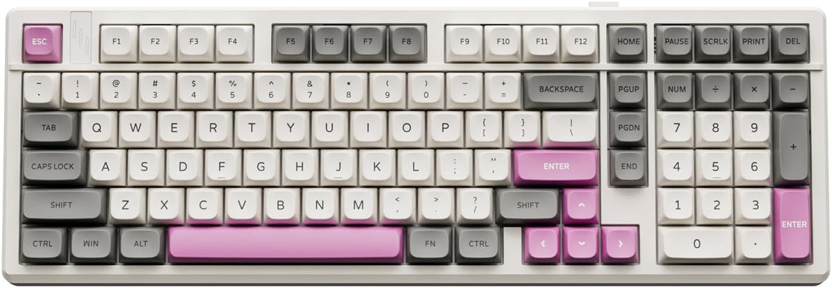 GK GAMAKAY TK101 98% Wireless Mechanical Keyboard with Number Pad 101 Keys