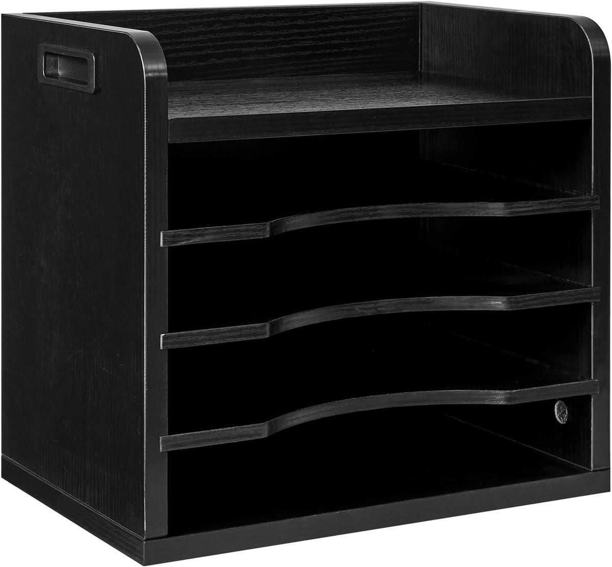 YMYNY Desktop File Organizer with Handle, Document Letter Mail Tray Sorter wi...