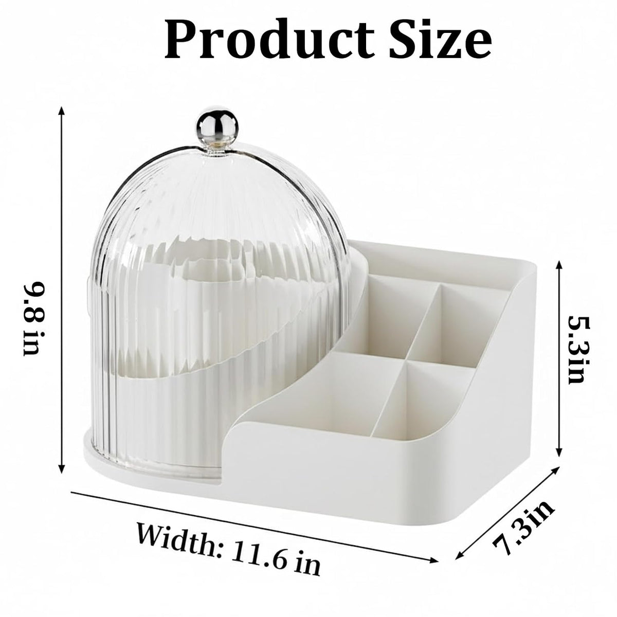 Makeup Organizer with Drawers,Large Capacity Perfume Organizer,Vanity,Bathroo...