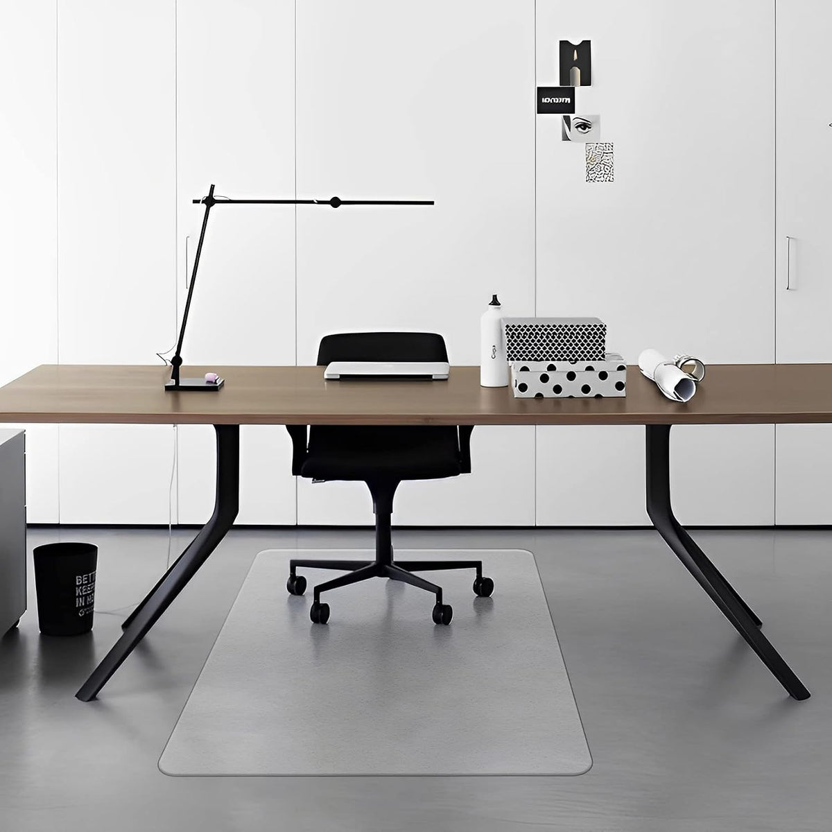 Naturehydro Office Chair Mat for Hardwood Floor - 48" x 48" Easy Gl...