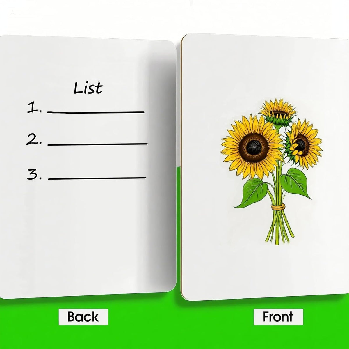 Dry Erase Lapboard Double Sided Boards, with Erasers (26)