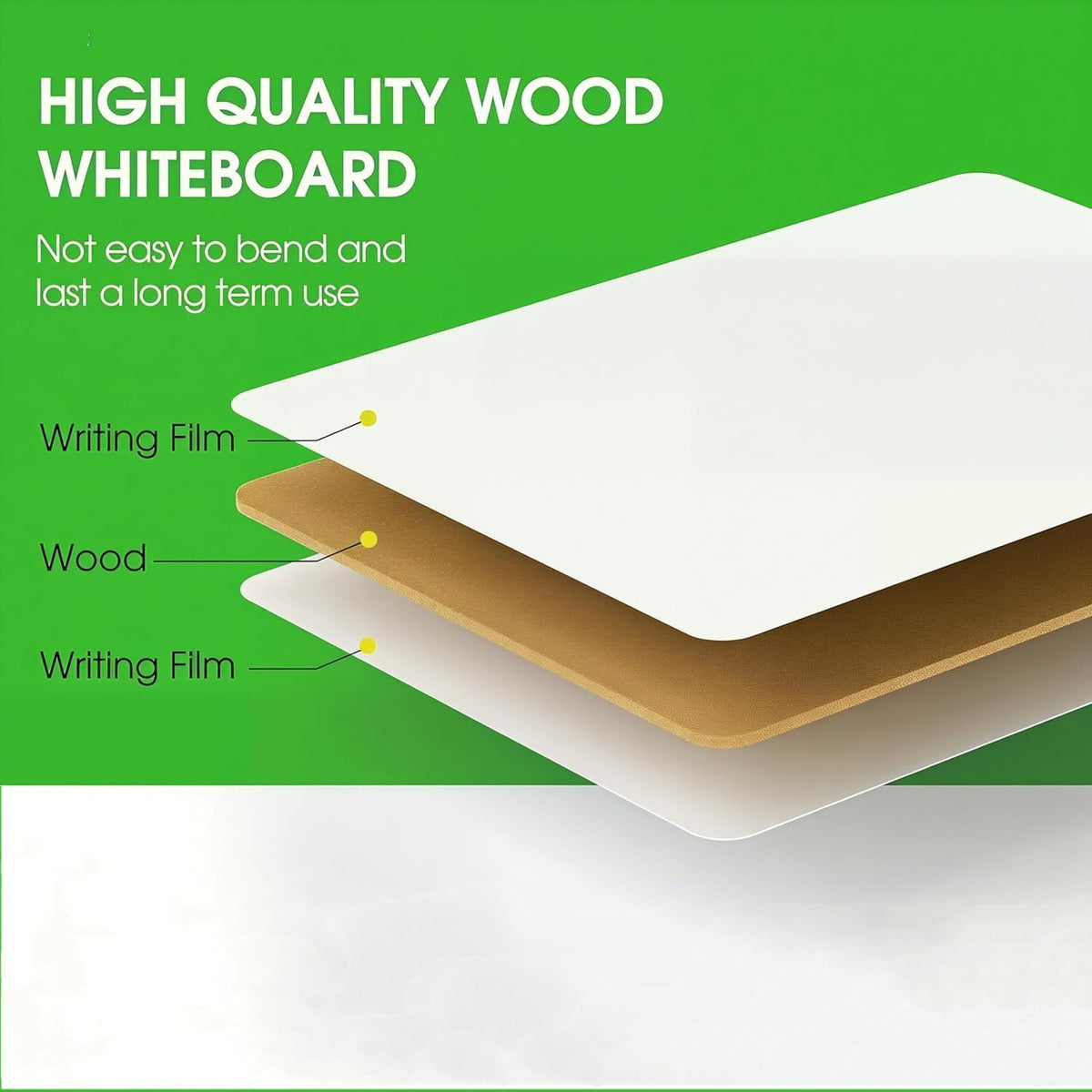Dry Erase Lapboard Double Sided Boards, with Erasers (26)