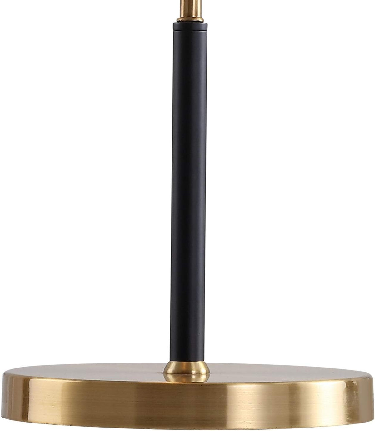JONATHAN Y Oskar Desk Lamp Mid-Century Modern Task 22.5", Black/Brass Gold