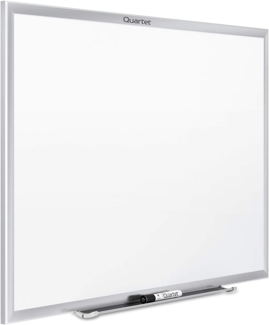 Quartet Whiteboard, Non-Magnetic Dry Erase White Board, 2' x 1.5', To...